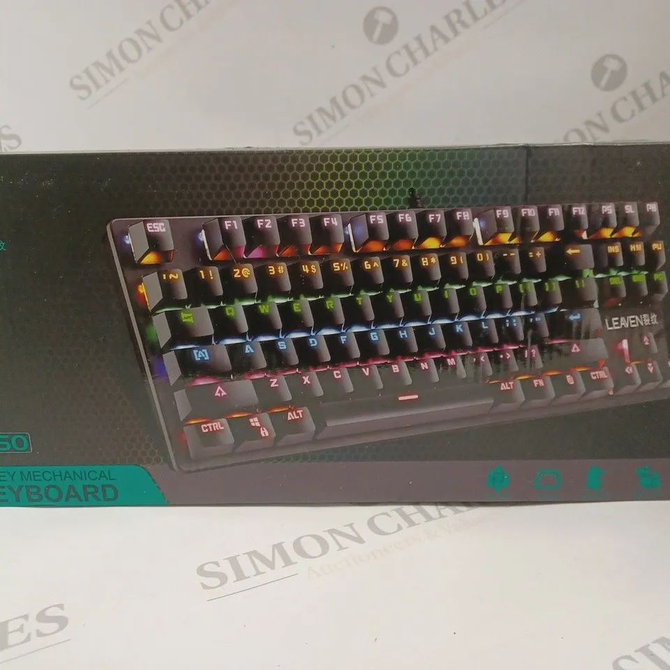 LEAVEN K550 87 KEY MECHANICAL KEYBOARD
