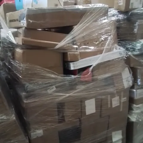 PALLET OF ASSORTED HOUSEHOLD GOODS AND PRODUCTS TO INCLUDE;RADIATOR,FOLDING TABLE,PILLOW