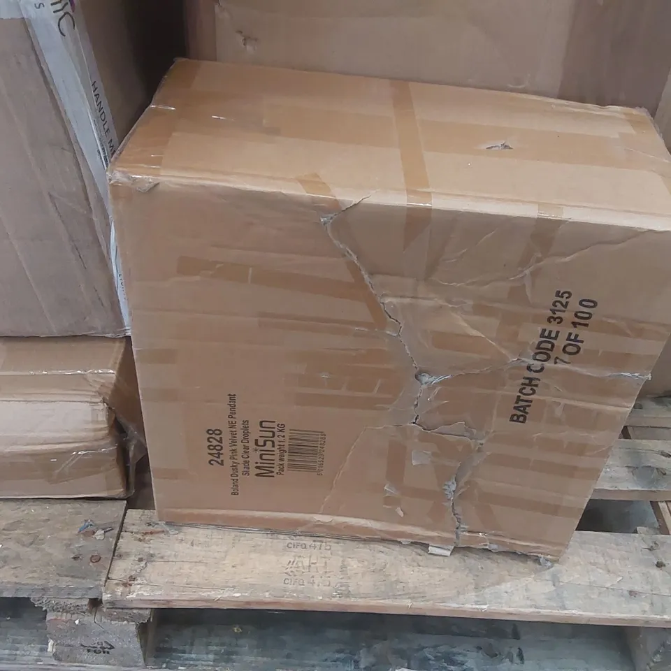 PALLET CONTAINING A VERY LARGE QUANTITY OF ASSORTED LIGHTING ITEMS