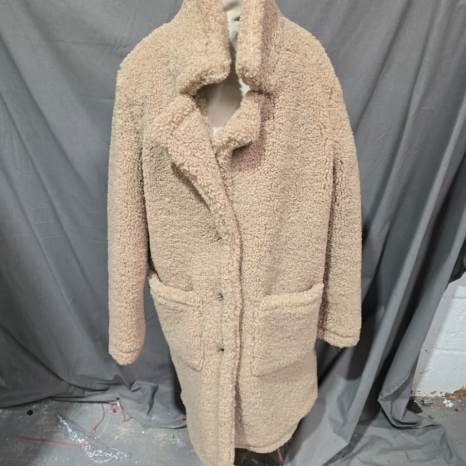 Papaya Outerwear Teddy Bear Coat – Size UK 12