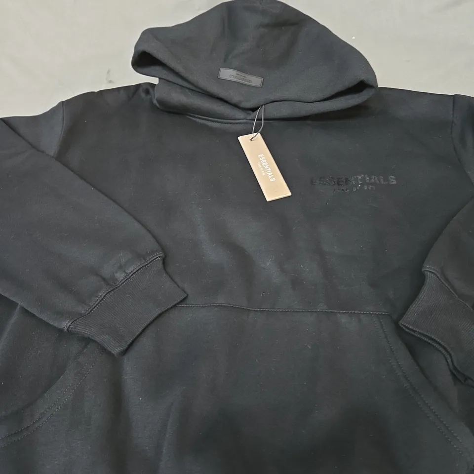 ESSENTIALS FEAR OF GOD GRAPHIC HOODY SIZE SMALL