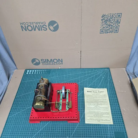 MAMOD STEAM ENGINE SE.3 TWIN CYLINDER MODEL