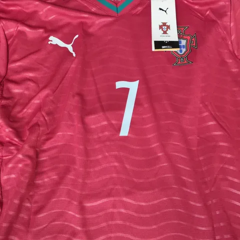 PUMA PORTUGAL 2026 HOME JERSEY - RONALDO NUMBER 7 SIZE 2XL