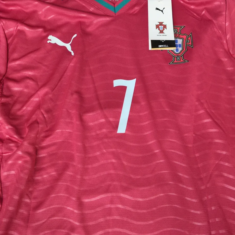 PUMA PORTUGAL 2026 HOME JERSEY - RONALDO NUMBER 7 SIZE 2XL