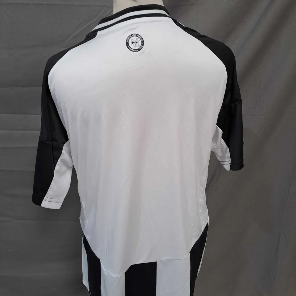 ADIDAS NEWCASTLE FOOTBALL CLUB SHIRT - SMALL