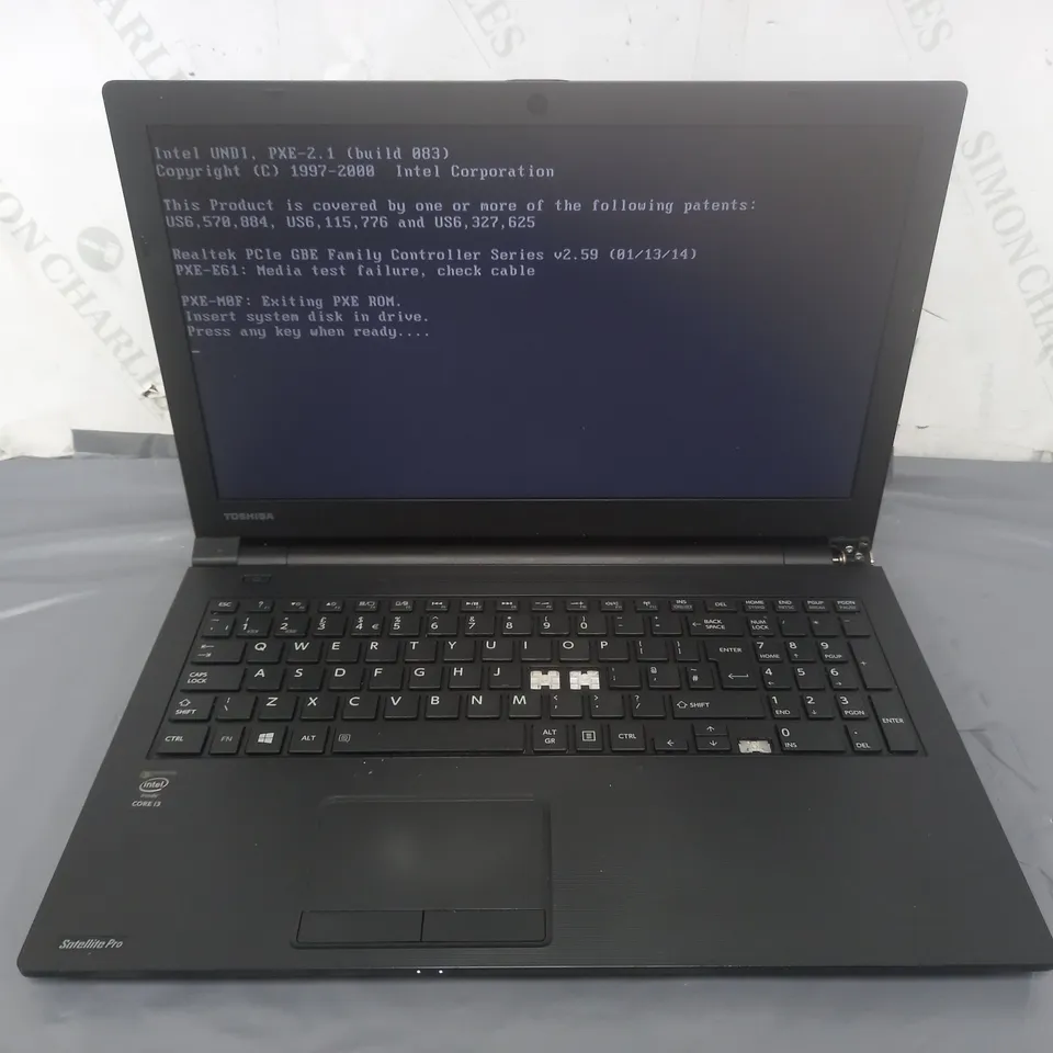 TOSHIBA SATELLITE PRO R50-B 15 INCH I3-4005U 1.70GHZ