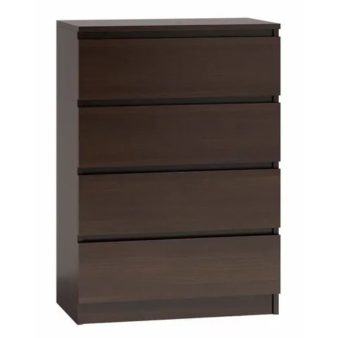 BOXED HELEN 4 DRAWER 70 CM W CHEST OF DRAWERS (2 BOXES)