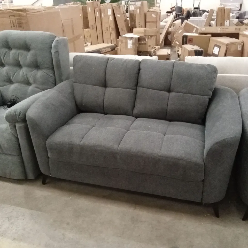 DESIGNER 2 SEATER FABRIC SOFA