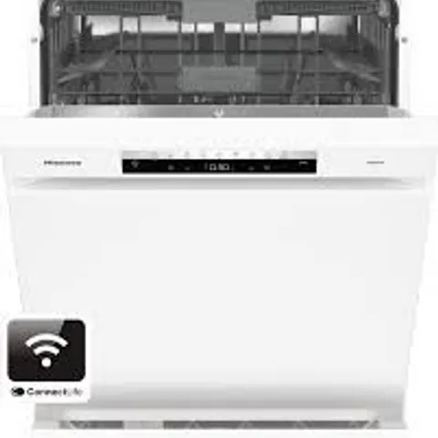 BOXED HISENSE HS673C60WUK FULL SIZE WIFI-ENABLED DISHWASHER - WHITE