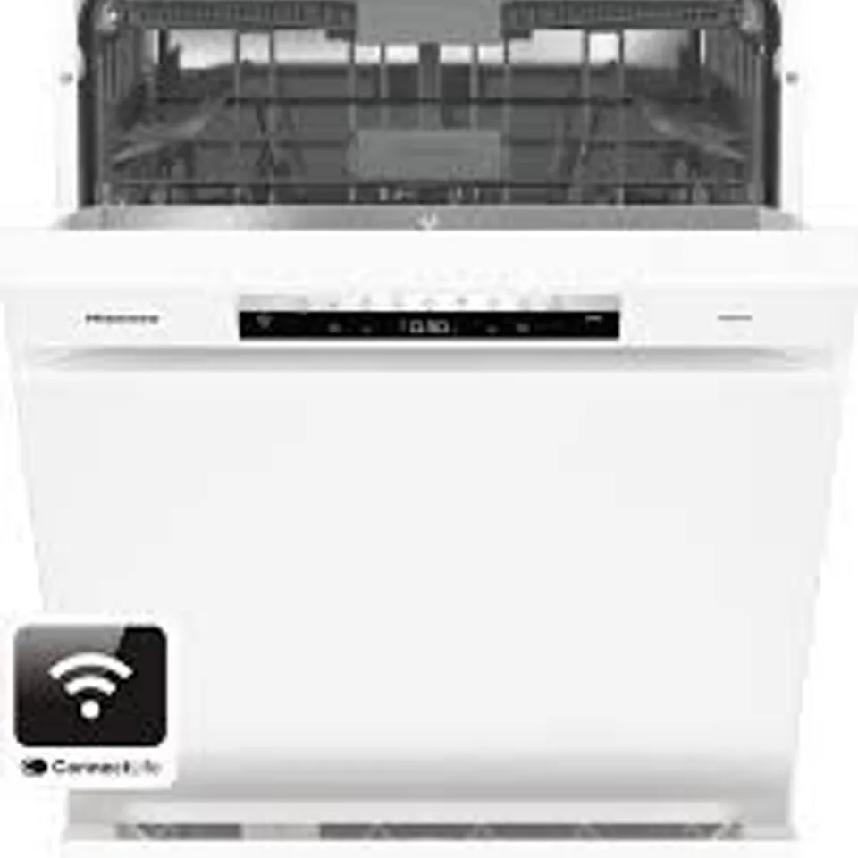 BOXED HISENSE HS673C60WUK FULL SIZE WIFI-ENABLED DISHWASHER - WHITE