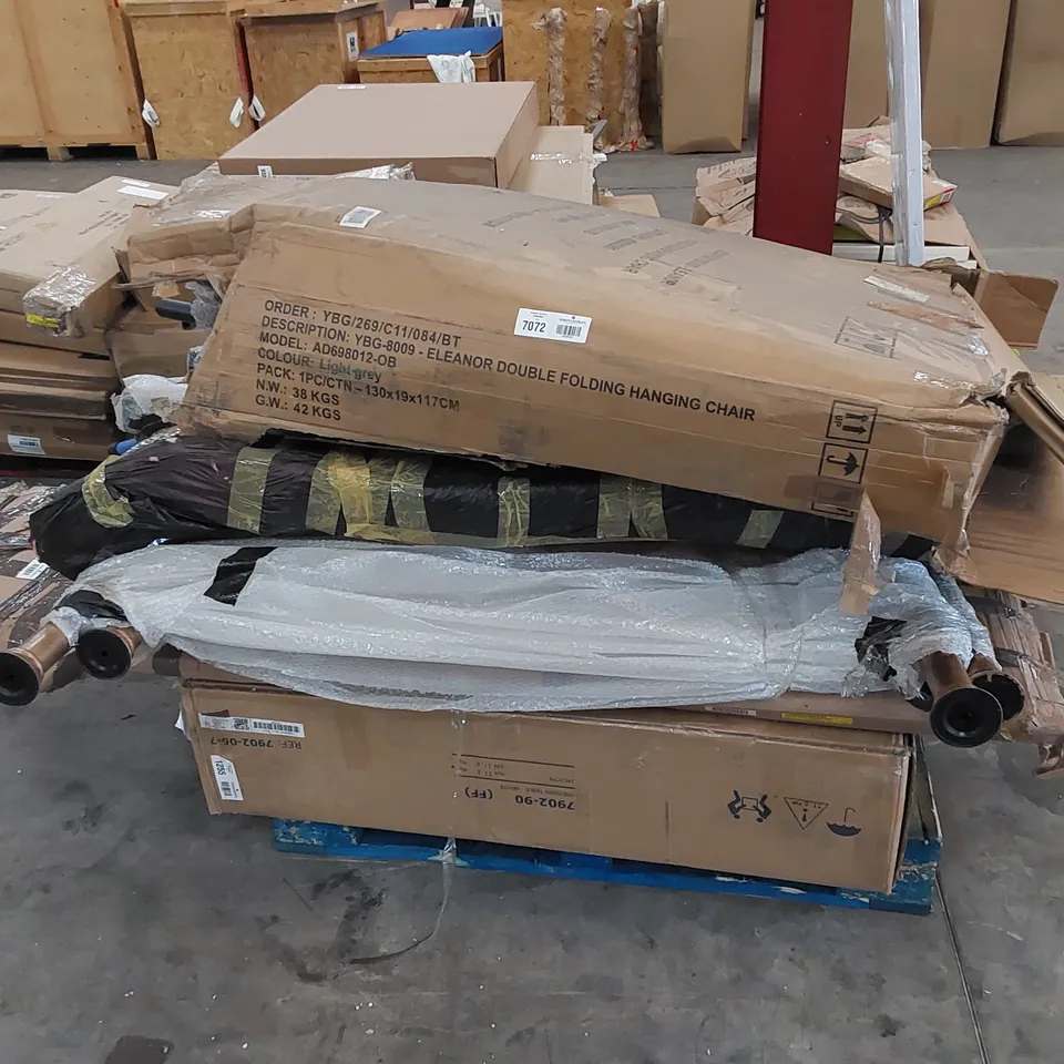 PALLET TO CONTAIN ASSORTED BOXED FURNITURE AND FURNITURE PARTS