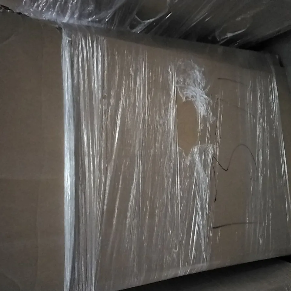 PALLET OF ASSORTED ITEMS INCLUDING ASHOULI, FRONT DIP BINS, FORMBU END TABLE WITH DRAWER, REDWOOD TALL WIND BREAK, M DESIGN TOWEL STORAGE RACK
