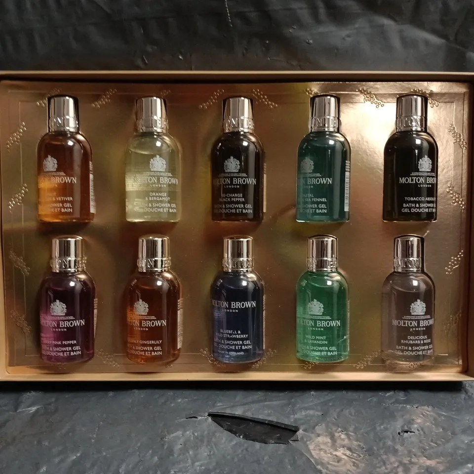 MOLTON BROWN LONDON BATH & SHOWER GEL GIFT SET