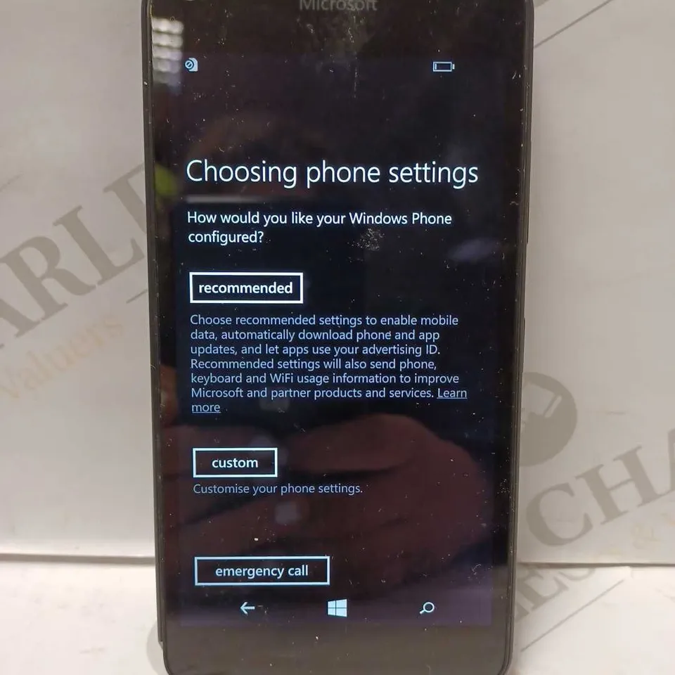 MICROSOFT LUMIA 650 RM-1152 - BLACK