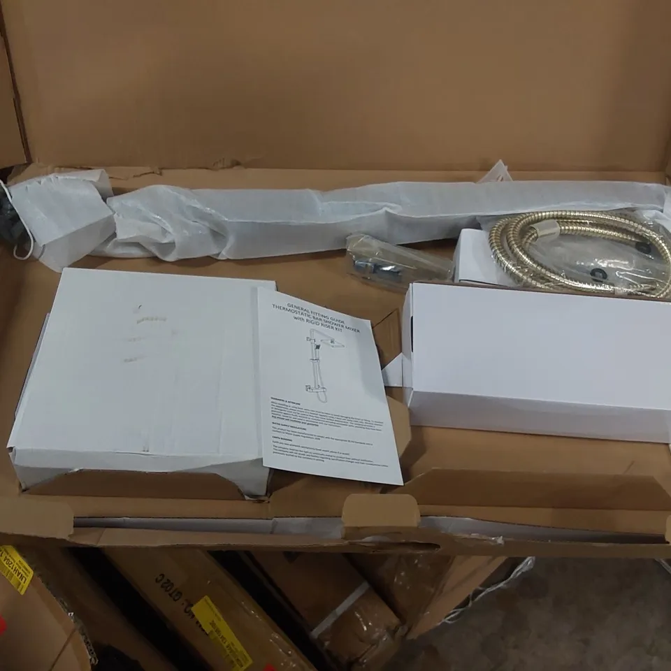 BOXED MIXER SHOWER WITH DUAL SHOWER HEAD (1 BOX)