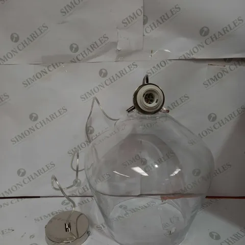 LAURA ASHLEY RYE PENDANT IN TINTED GLASS