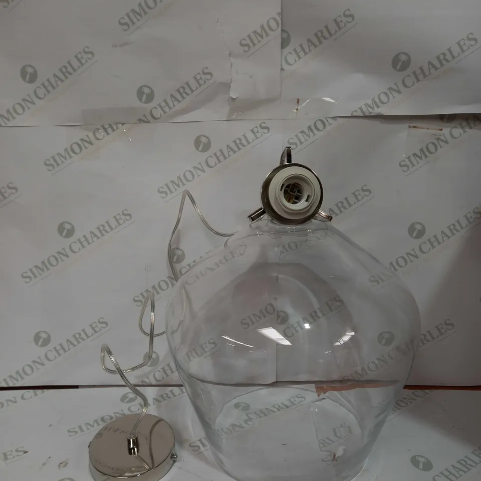 LAURA ASHLEY RYE PENDANT IN TINTED GLASS