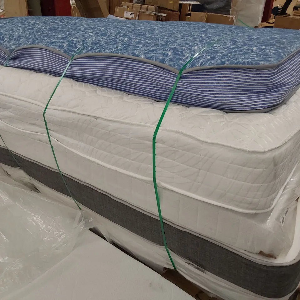 PALLET OF 5 ASSORTED UNBAGGED MATTRESSES DOUBLES & SUPER KINGSIZE