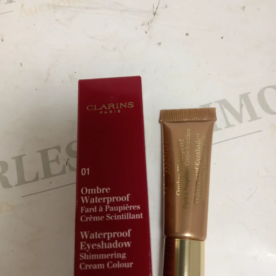 CLARINS WATERPROOF EYESHADOW SHADE 01