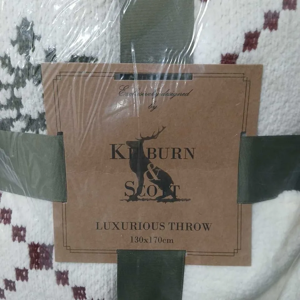 KILBURN & SLOTT LUXURIOUS THROW - 130X170 CM