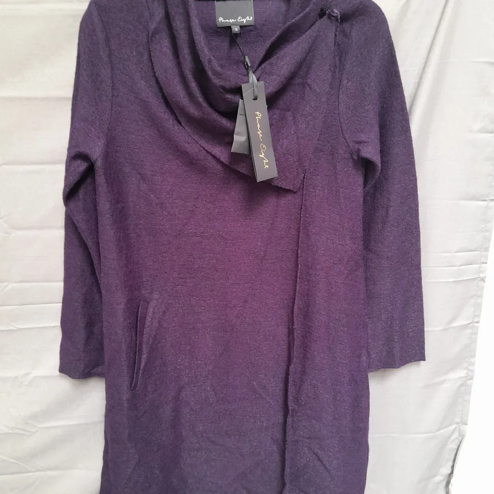 PHASE EIGHT LADIES SHAWL PURPLE SIZE 10