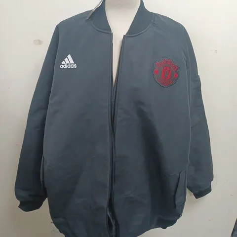 MUFC TRV JACKET IN BLACK - UK 2XL