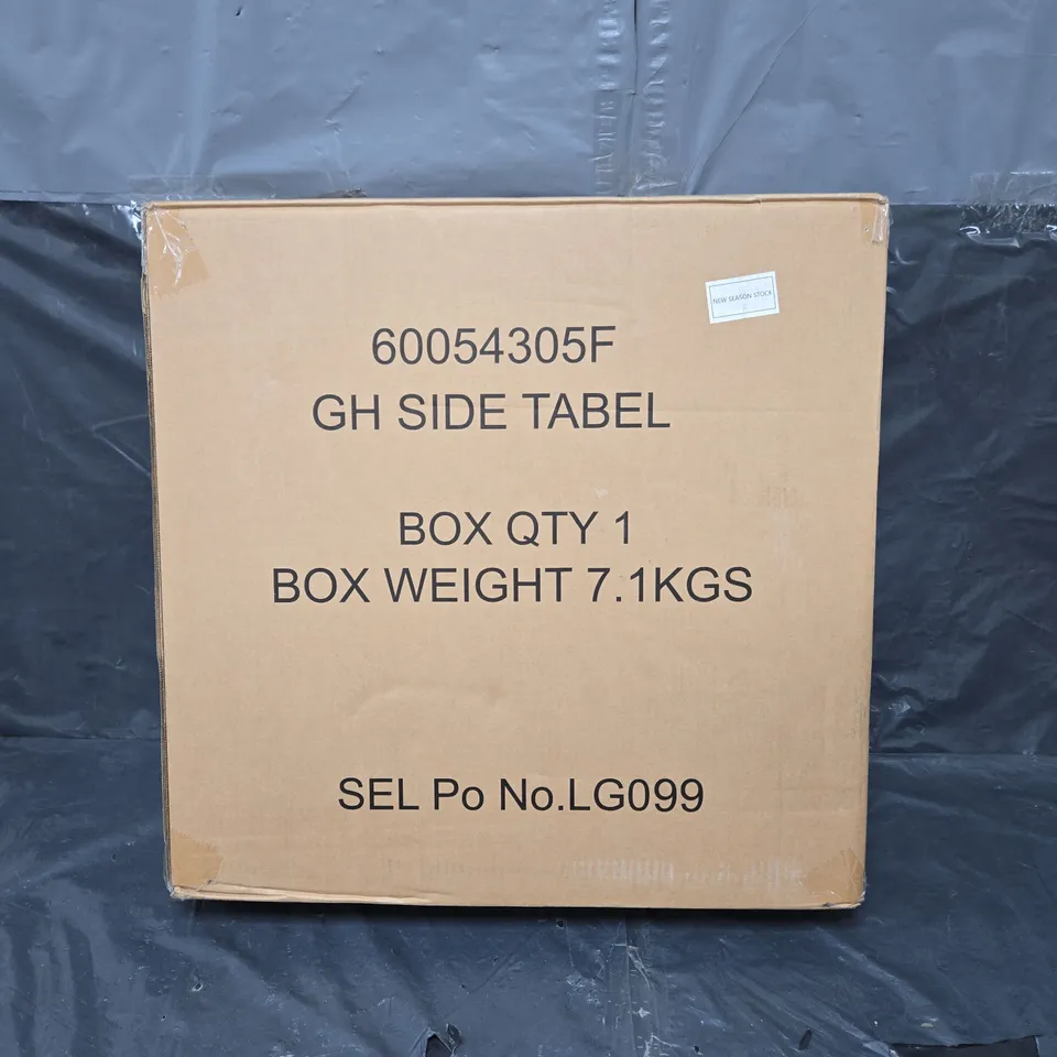 BOXED SIDE TABEL IN BLACK - COLLECTION ONLY 