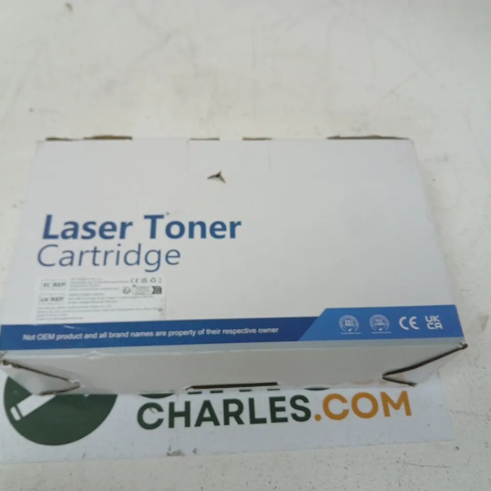 LASER TONER CARTRIDGES – SET OF 2 WITH BOX (BLACK)