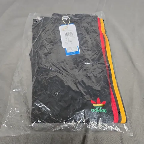 SEALED ADIDAS BOB MARLEY BLACK JOGGERS - UK M