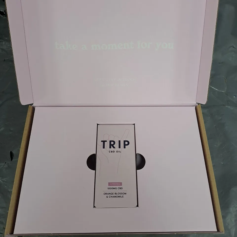 TRIP CBD OIL STRONG 1000MG CBD - ORANGE BLOSSOM & CHAMOMILE 