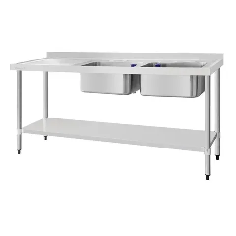 BOXED VOGUE DOUBLE SINK LEFT HAND DRAINER (1 BOX)