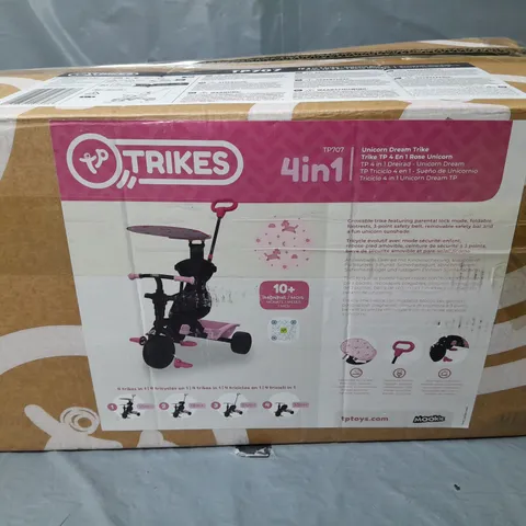 BOXED TRIKES 4 IN 1 UNICORN DREAM TRIKE