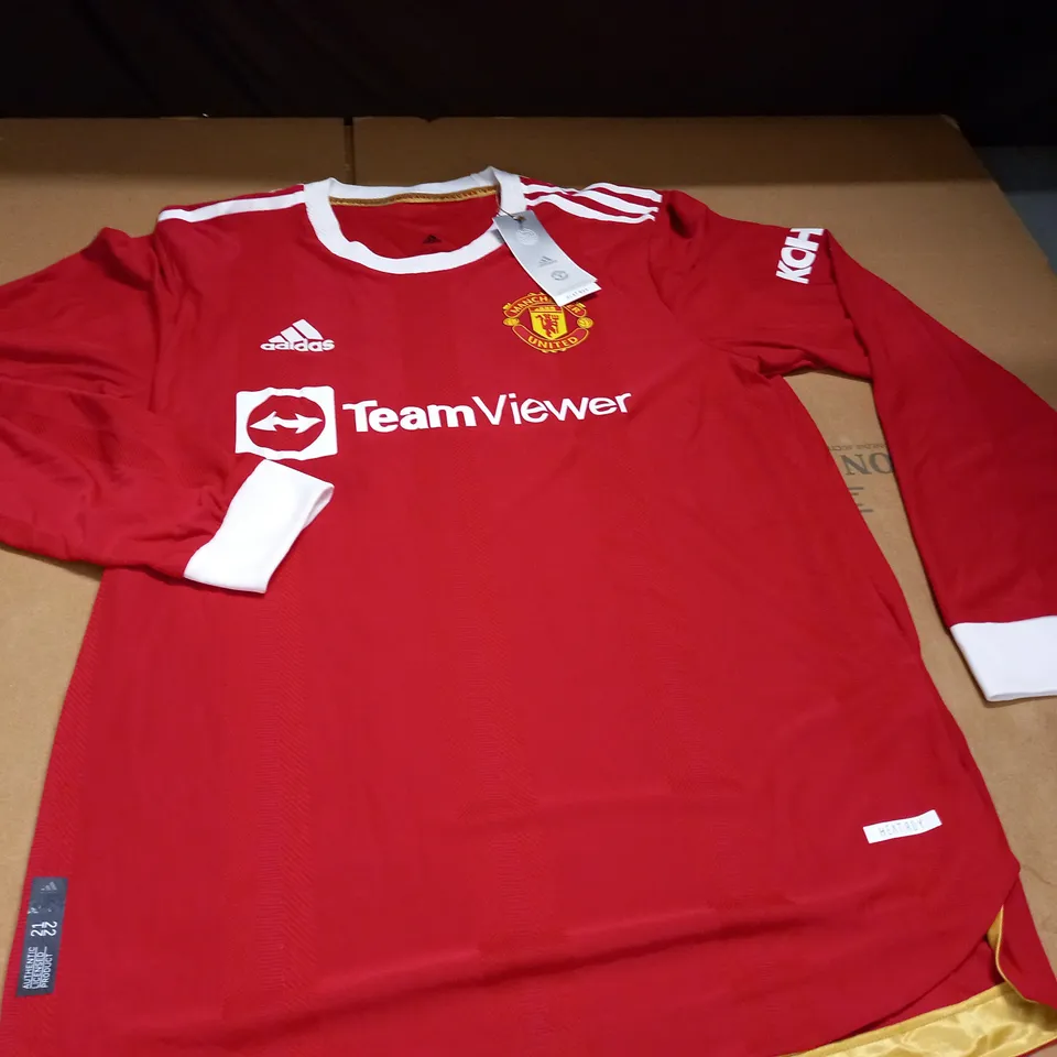 MANCHESTER UNITED F.C. LONG SLEEVE JERSEY - L