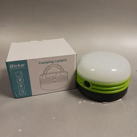 BOXED BLUKAR PORTABLE CAMPING LANTERN