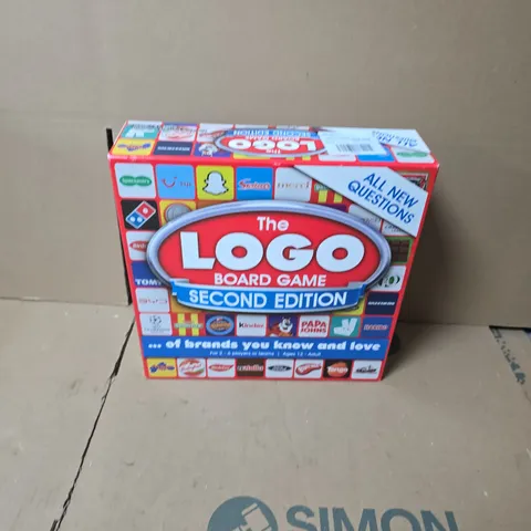 BOXED THE LOGO BOARD GAME SECOND EDITION