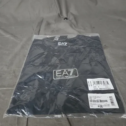 EMPORIO ARMANI BLUE T SHIRT SMALL