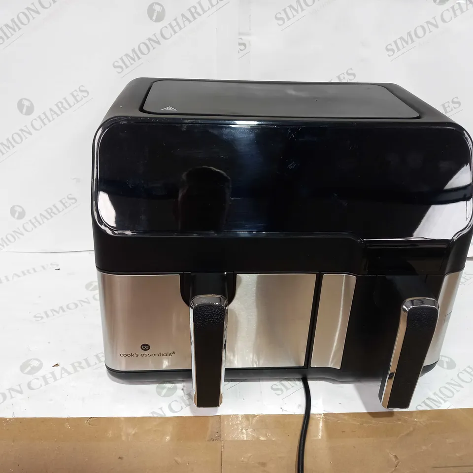 COOK'S ESSENTIALS 7.7L DUAL AIR FRYER