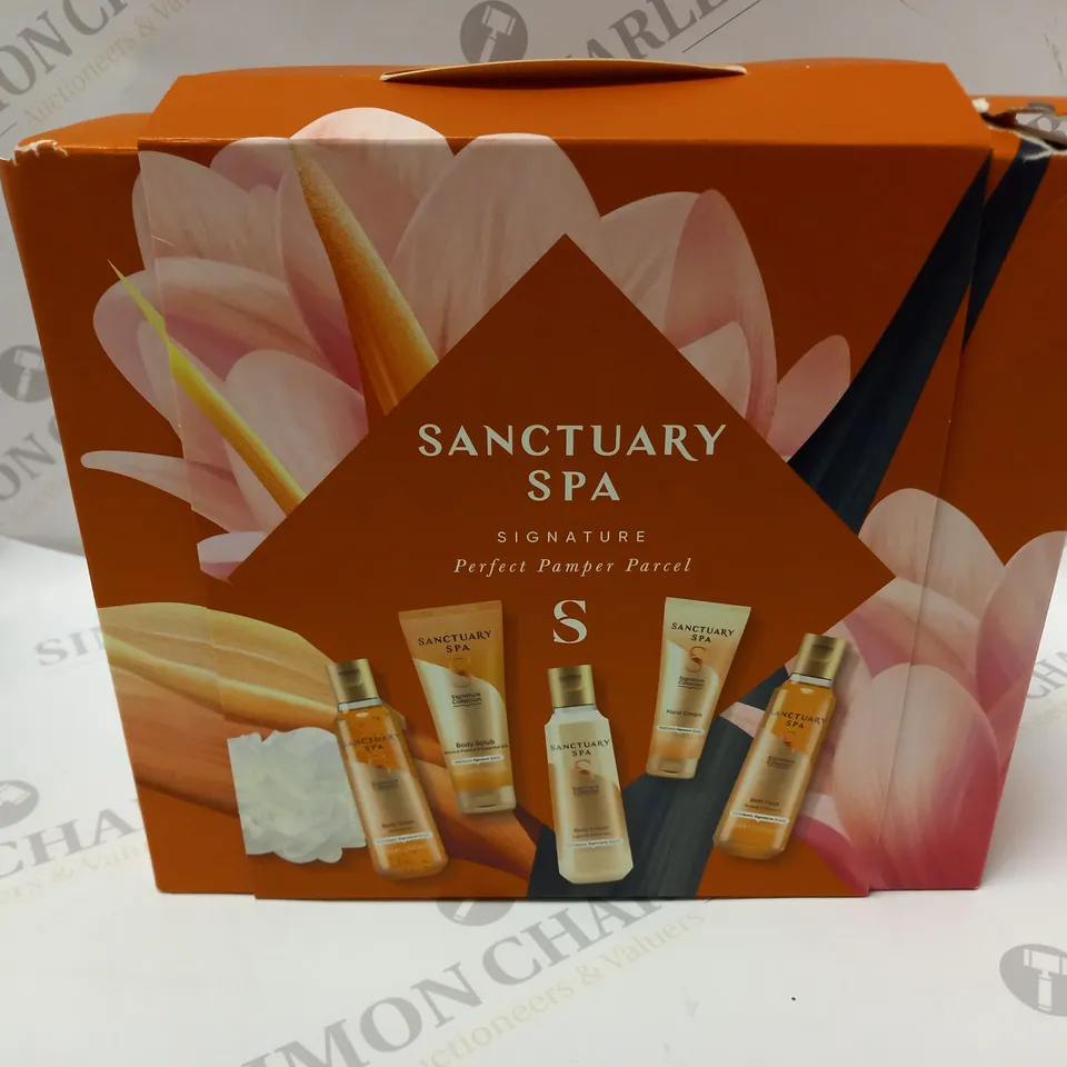 BOXED SANCTUARY SPA SIGNATURE PERFECT PAMPER PARCEL GIFT SET RRP £20
