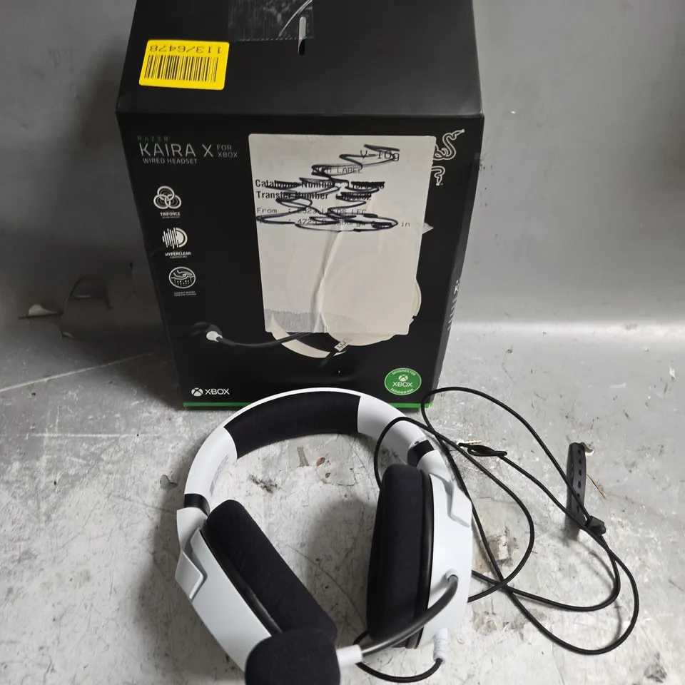 BOXED RAZER KAIRA X WIRED HEADSET FOR XBOX 