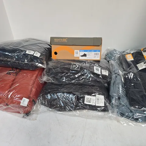 LOT OF APPROXIMATELY 19 ASSORTED BRAND NEW REGATTA AND DARE2BE CLOTHING ITEMS
