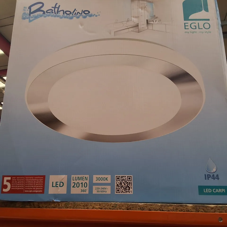 BOXED EGLO LED CARPI CEILING LIGHT – IP44, (MY LIGHT MY STYLE)