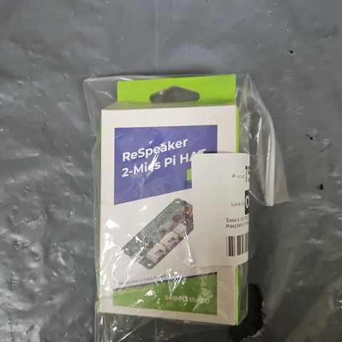 RESPEAKER 2-MICS PI HAT FOR RASPBERRY PI – SEEED STUDIO, BOXED