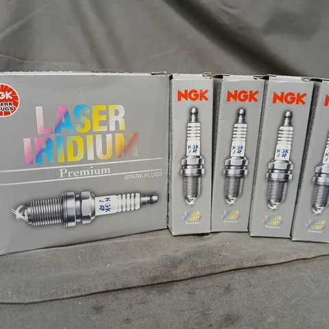 4 BOXED NGK SPARK PLUGS ILKAR7B11 (STOCK # 4912)