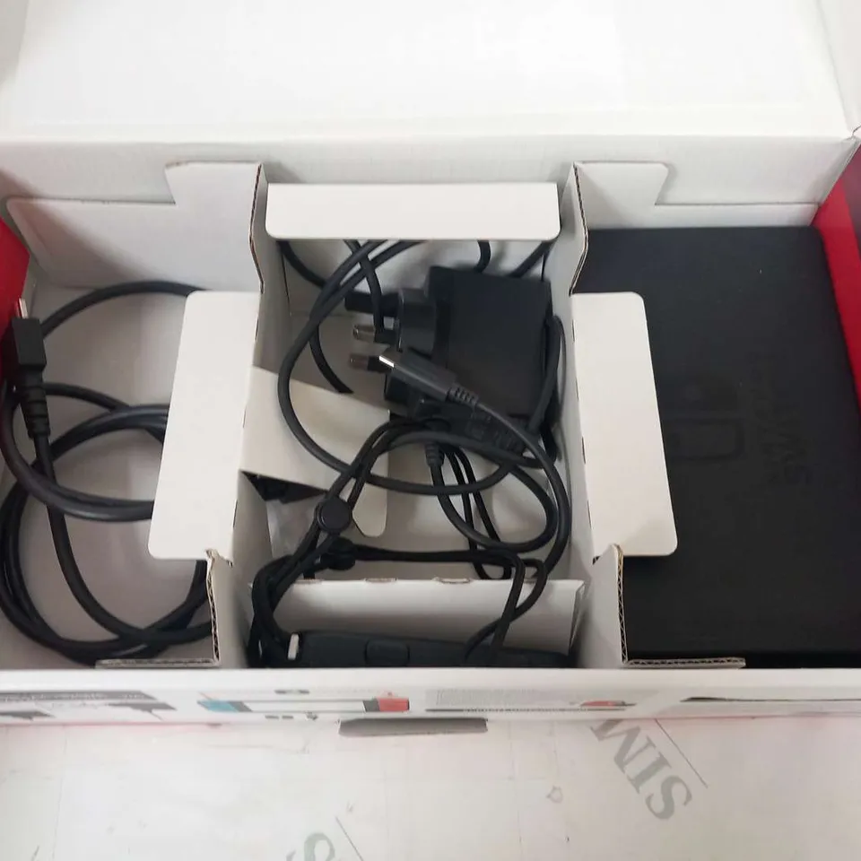 BOXED NINTENDO SWITCH HANDHELD GAMES CONSOLE