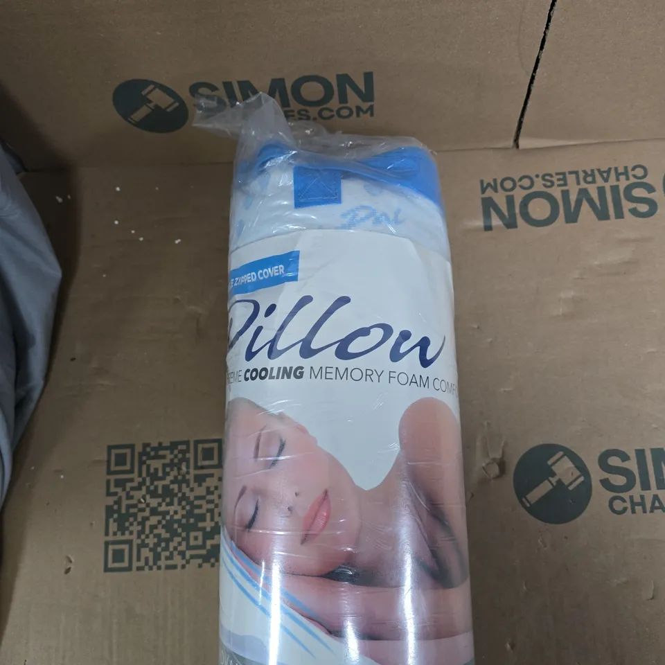 PILLOW – SUPREME COOLING MEMORY FOAM WITH REMOVABLE COVER