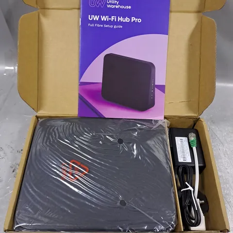 BOXED UTILITY WAREHOUSE WI-FI HUB PRO 