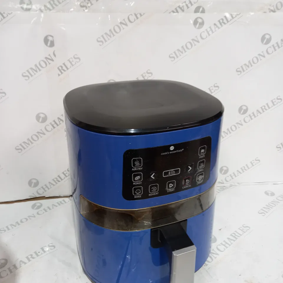 COOK'S ESSENTIALS 4.0L AIR FRYER - BLUE