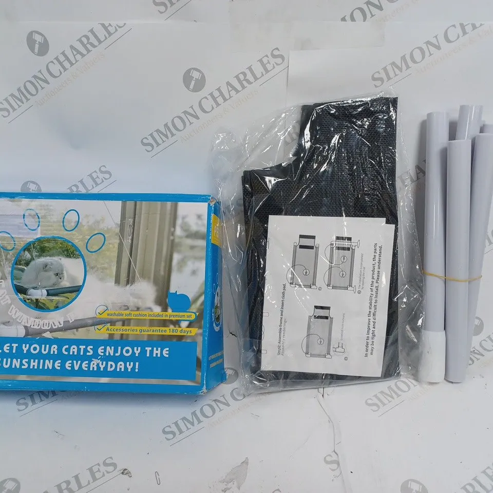 BOXED PEFUNY CAT WINDOW PERCH 