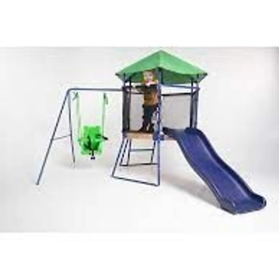 BOXED SWING & SLIDE SET