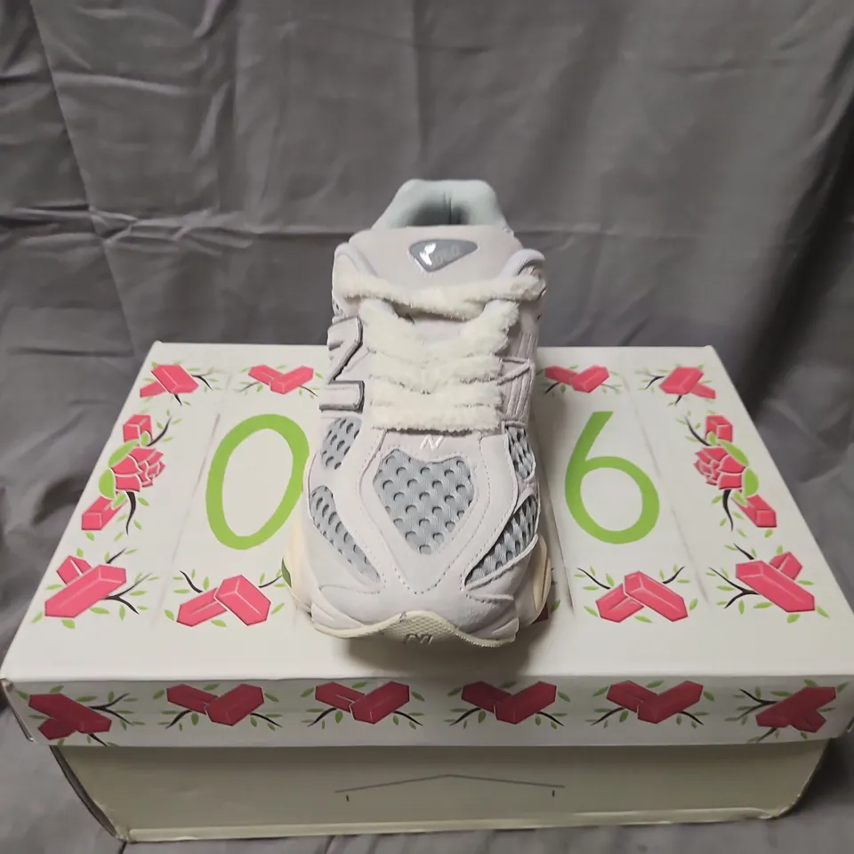 BOXED NEW BALANCE 9060 MEN’S SHOES UK 6.5 (US 7) GREY/WHITE – BOXED